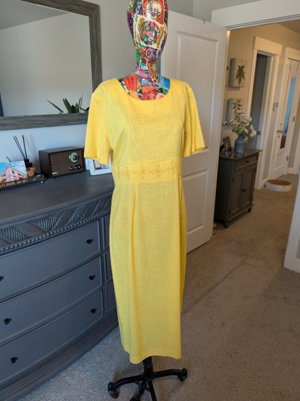 Vintage goal dress